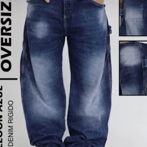 Pantalón jeans amplio para hombre talla 30